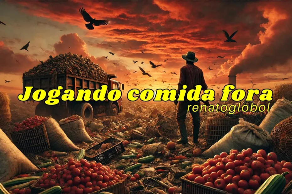 Comida jogada fora