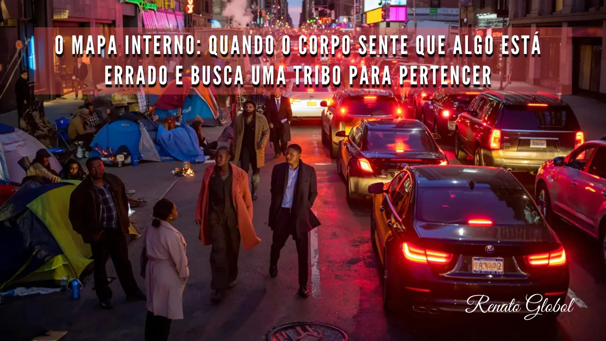 O Mapa Interno: quando o corpo sente que algo está errado e busca uma tribo para pertencer