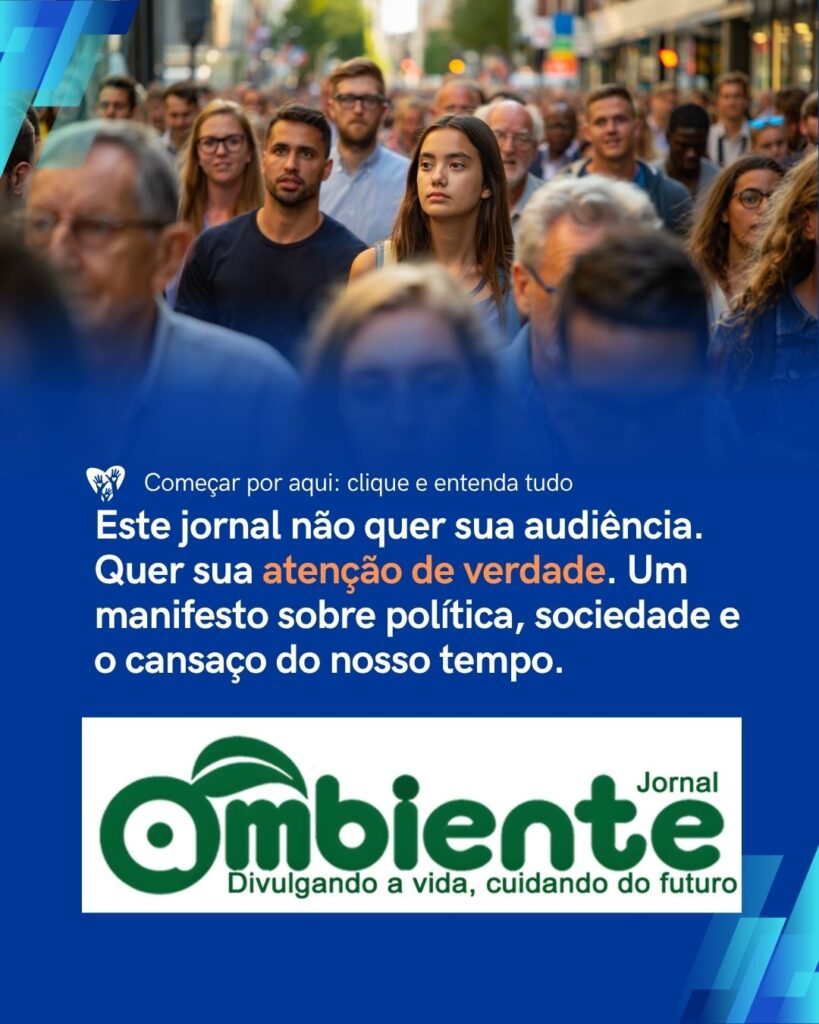 Para entender jornal ambiente