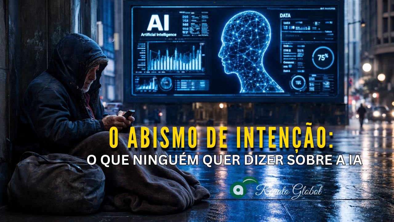O ABISMO DE INTENÇÃO: O QUE NINGUÉM QUER DIZER SOBRE A IA